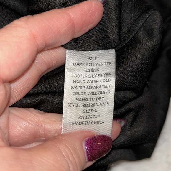 From Hot Miami Styles. Baddie sequined mini party cocktail dress. Size large - Picture 14 of 14